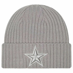Dallas Cowboys New Era Youth Tonal Color Pack Cuffed Knit Hat - Gray - NFL