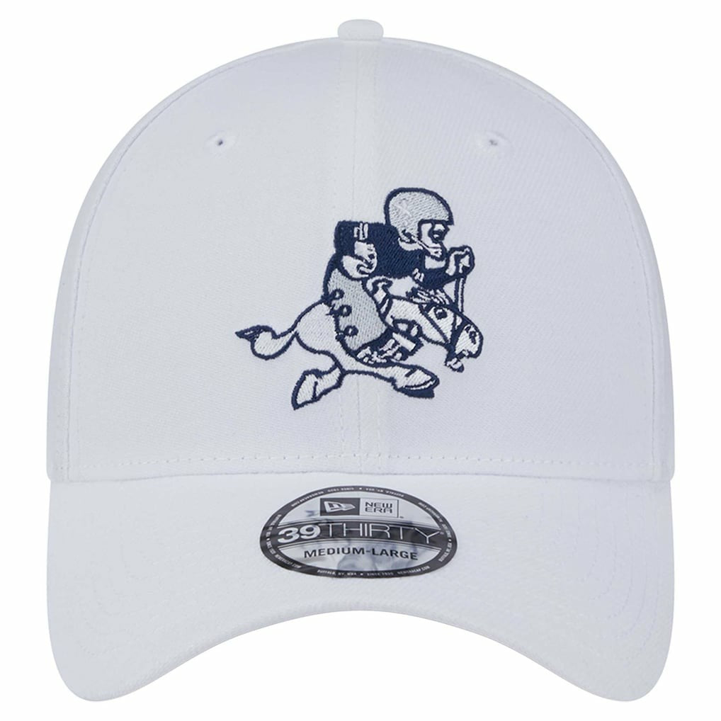 Dallas Cowboys New Era Throwback 39THIRTY Flex Hat - White - NFL