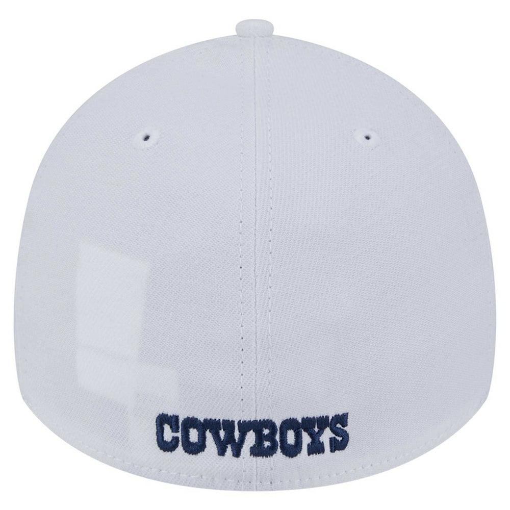 Dallas Cowboys New Era Throwback 39THIRTY Flex Hat - White - NFL