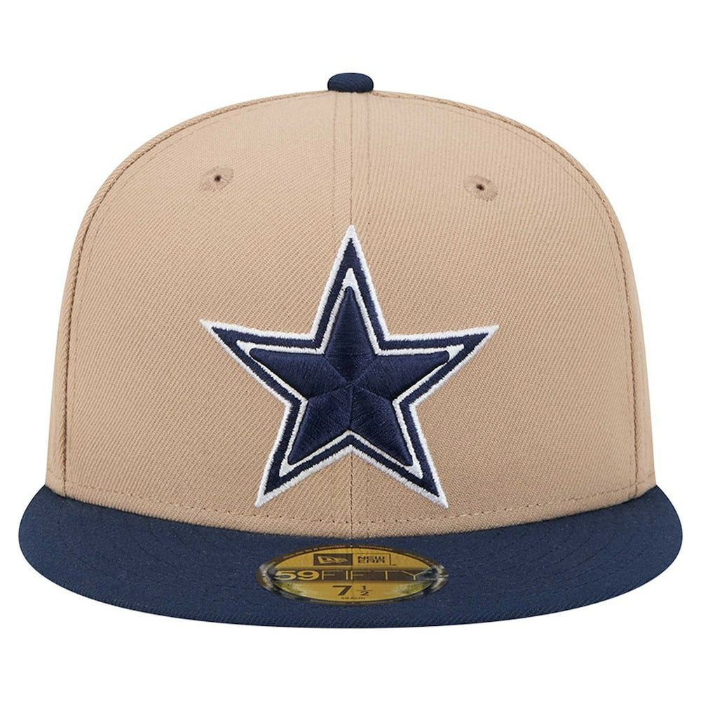 Dallas Cowboys New Era 59FIFTY Fitted Hat - Tan - NFL