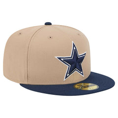 Dallas Cowboys New Era 59FIFTY Fitted Hat - Tan - NFL