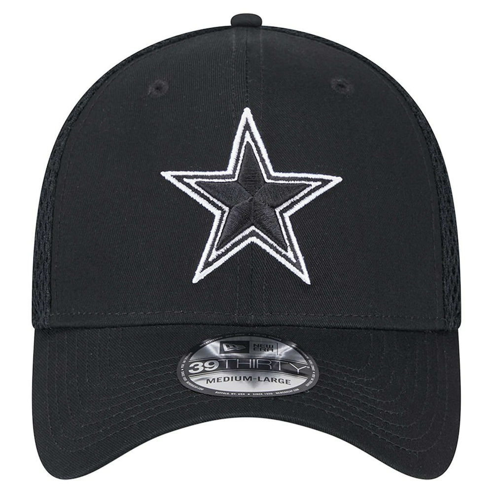 Dallas Cowboys New Era Main B-Dub Neo 39THIRTY Flex Hat - Black - NFL