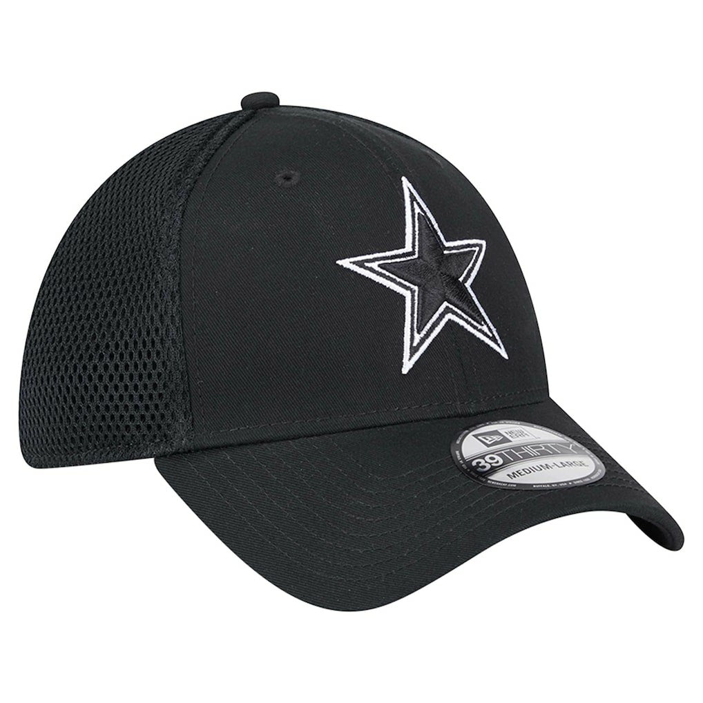 Dallas Cowboys New Era Main B-Dub Neo 39THIRTY Flex Hat - Black - NFL
