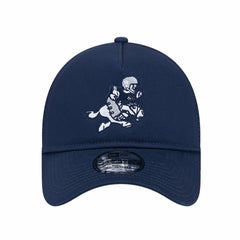 Dallas Cowboys New Era Retro Main A-Frame Trucker 9FORTY Adjustable Hat - Navy - NFL