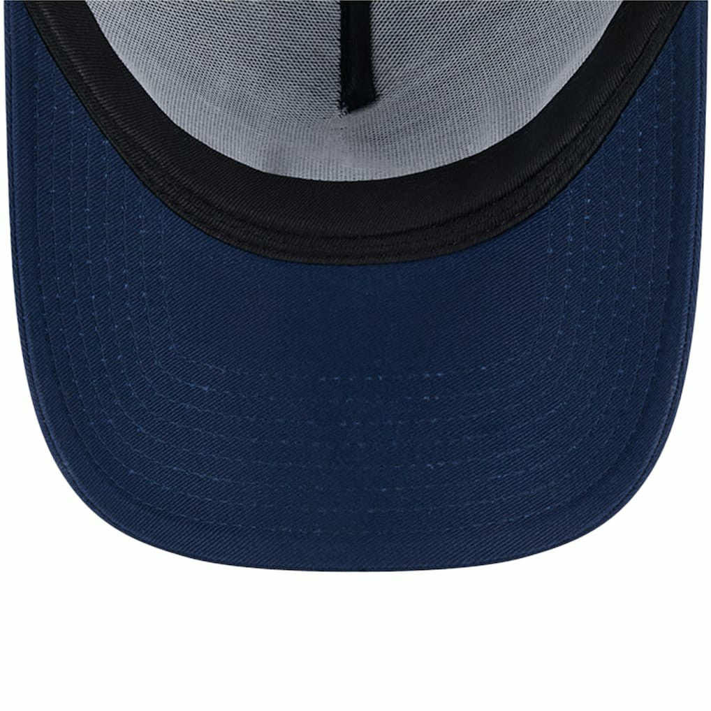 Dallas Cowboys New Era Retro Main A-Frame Trucker 9FORTY Adjustable Hat - Navy - NFL