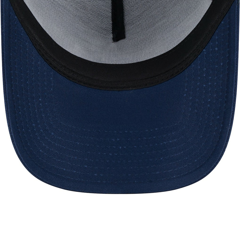 Dallas Cowboys New Era Main A-Frame Trucker 9FORTY Adjustable Hat - Navy - NFL