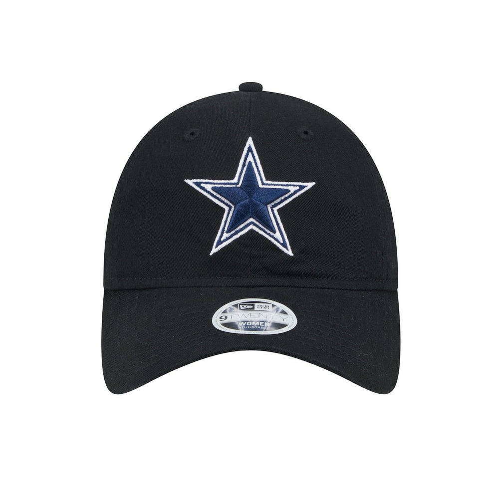 Dallas Cowboys New Era Women's Main 9TWENTY Adjustable Hat - Black - NFL