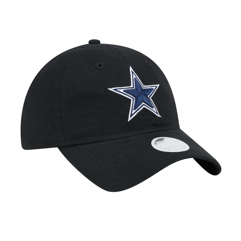 Dallas Cowboys New Era Women's Main 9TWENTY Adjustable Hat - Black - NFL