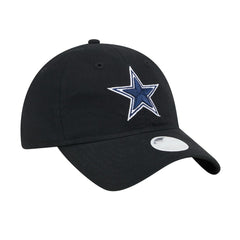 Dallas Cowboys New Era Women's Main 9TWENTY Adjustable Hat - Black - NFL