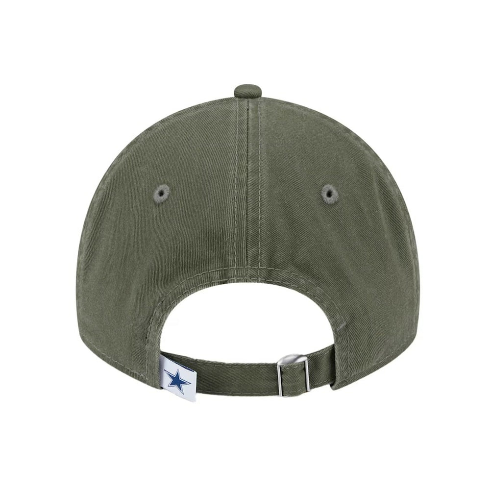 Dallas Cowboys New Era Youth Main 9TWENTY Adjustable Hat - Olive - NFL