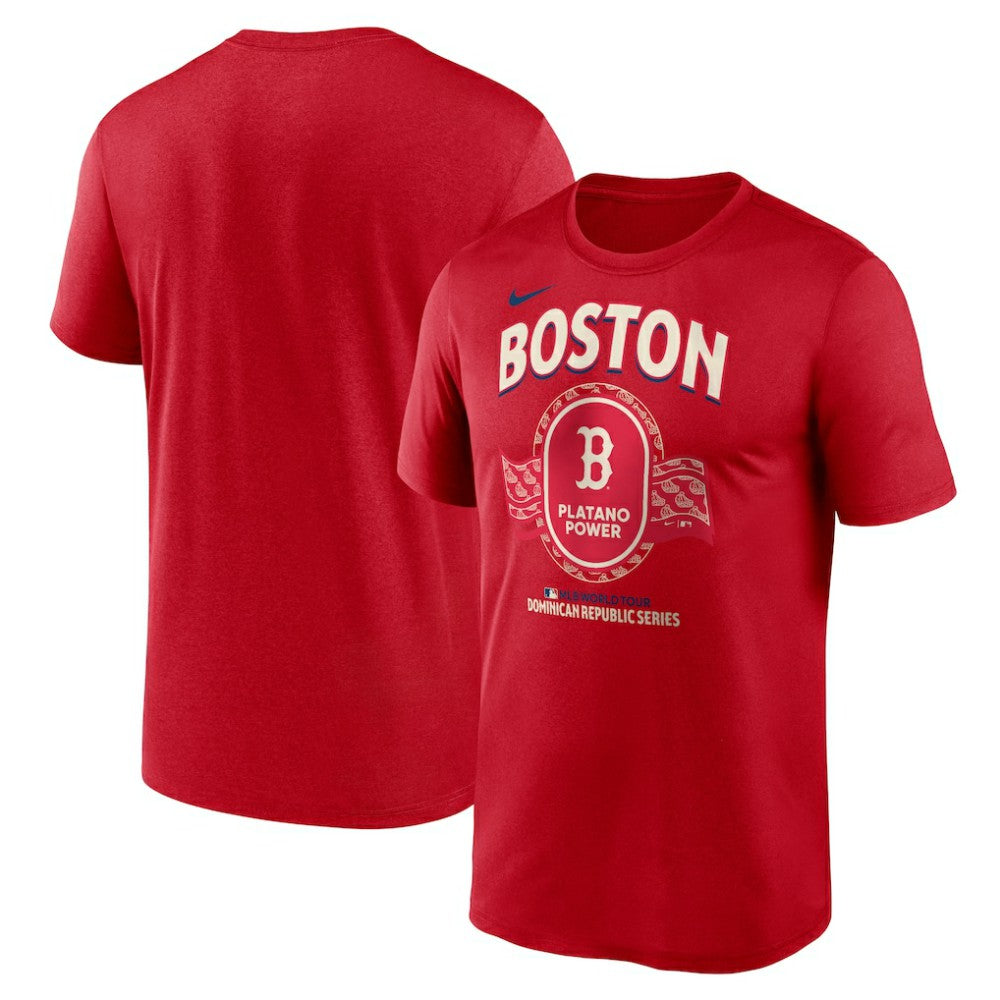 Boston Red Sox Nike Dominican Republic Series Legend T-Shirt for sale
