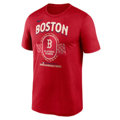 Boston Red Sox Nike Dominican Republic Series Legend T-Shirt for sale