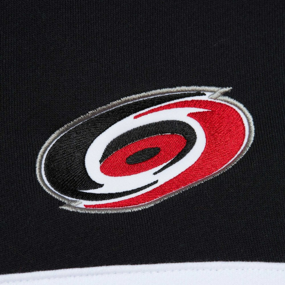 Carolina Hurricanes Mitchell & Ness Head Coach Pullover Hoodie - Red/Black | NHL Clearance