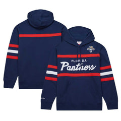 Florida Panthers Mitchell & Ness Head Coach Pullover Hoodie - Navy | NHL near me