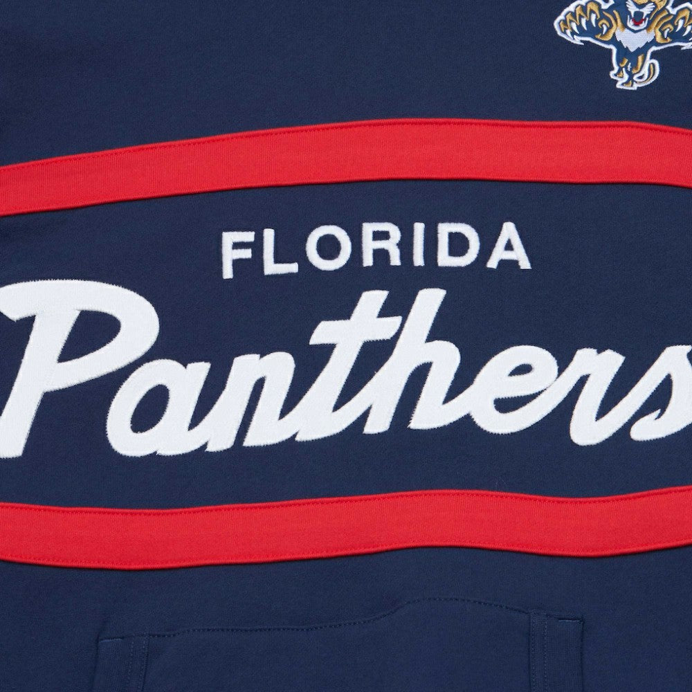 Florida Panthers Mitchell & Ness Head Coach Pullover Hoodie - Navy | NHL near me