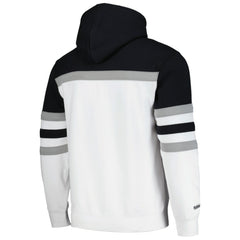 Los Angeles Kings Mitchell & Ness Head Coach Pullover Hoodie - White/Black | NHL on sale
