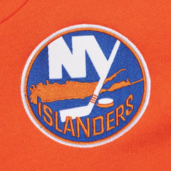 New York Islanders Mitchell & Ness Head Coach Pullover Hoodie - White/Orange | NHL discount