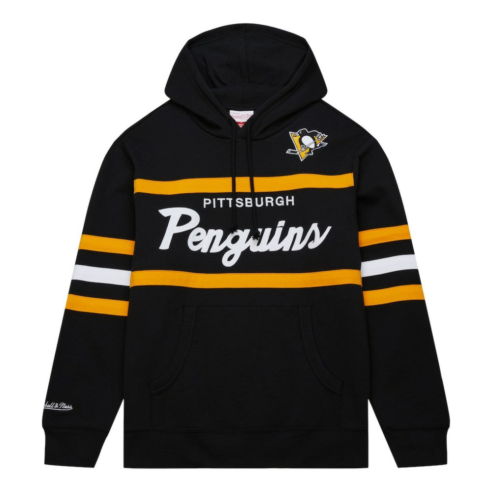 Pittsburgh Penguins Mitchell & Ness Head Coach Pullover Hoodie - Black | NHL sale
