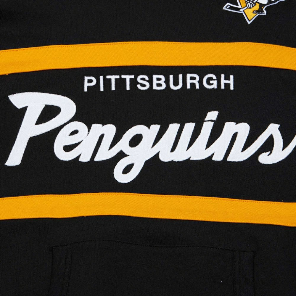 Pittsburgh Penguins Mitchell & Ness Head Coach Pullover Hoodie - Black | NHL sale