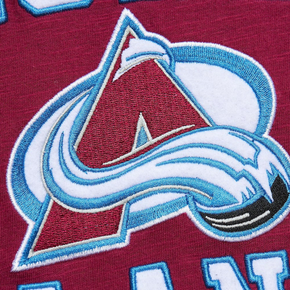 Colorado Avalanche Mitchell & Ness Legendary Slub T-Shirt - Burgundy | NHL near me