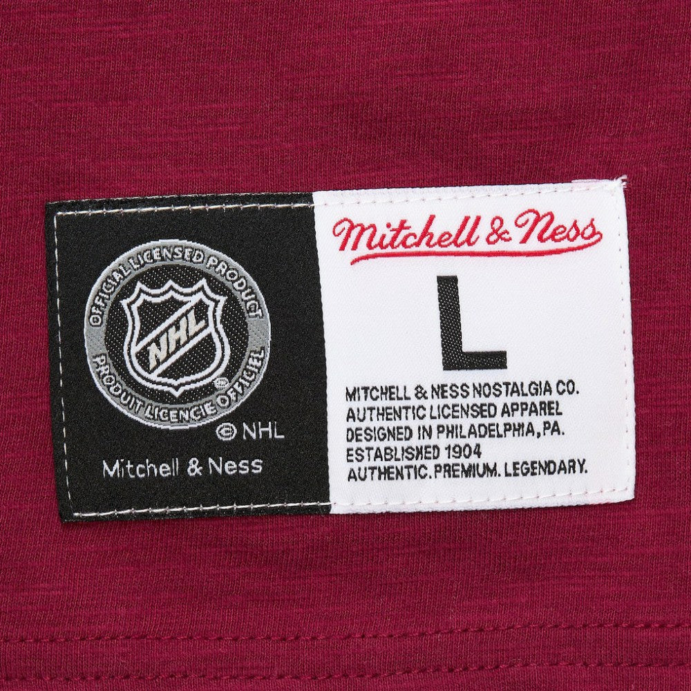 Colorado Avalanche Mitchell & Ness Legendary Slub T-Shirt - Burgundy | NHL near me