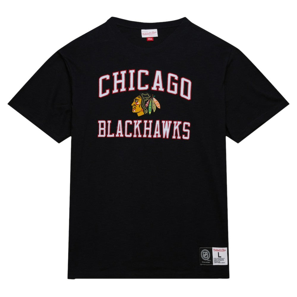 Chicago Blackhawks Mitchell & Ness Legendary Slub T-Shirt - Black | NHL on sale
