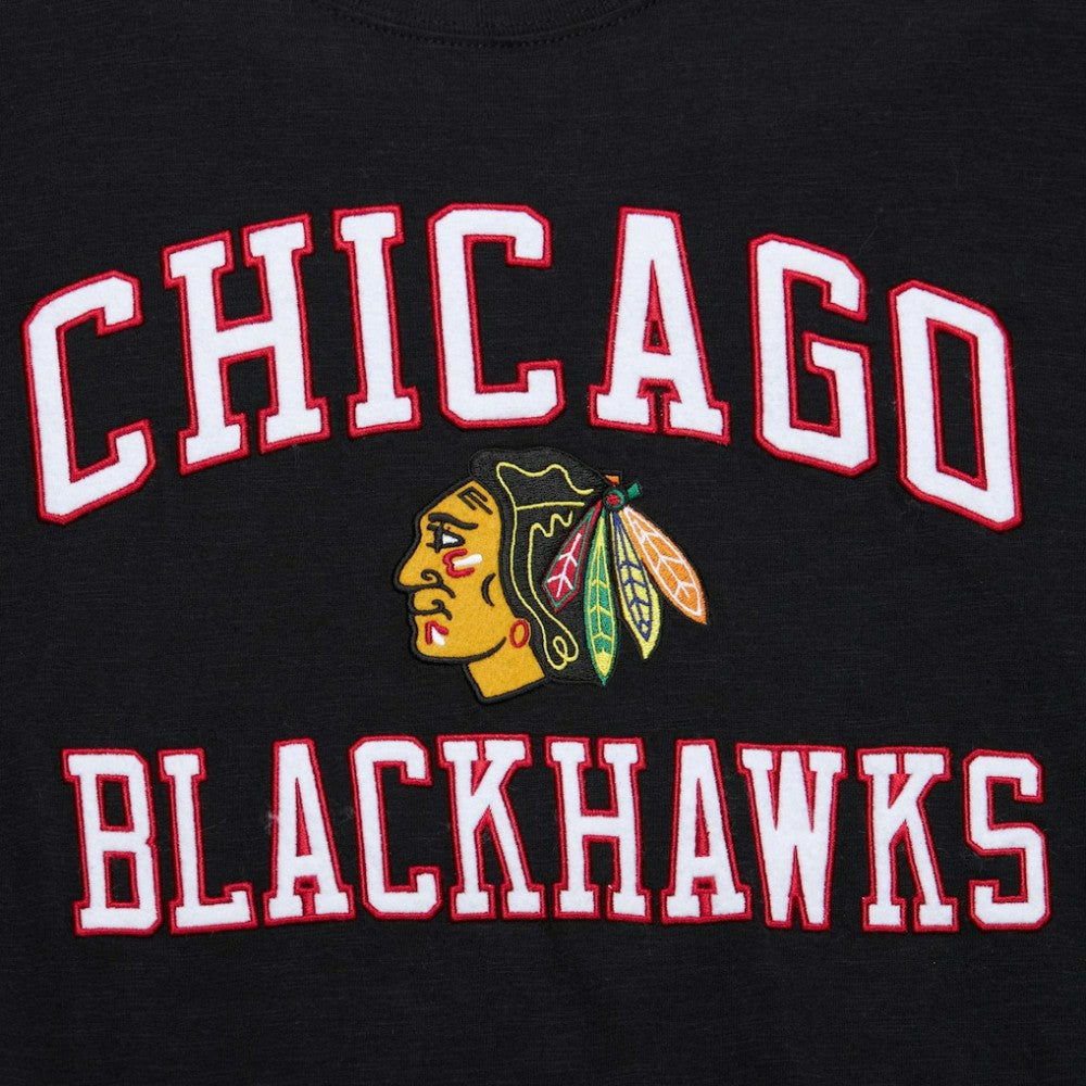 Chicago Blackhawks Mitchell & Ness Legendary Slub T-Shirt - Black | NHL on sale