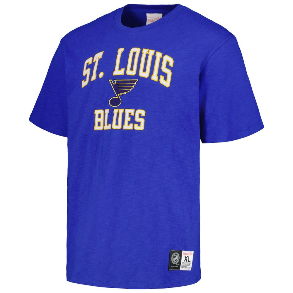 St. Louis Blues Mitchell & Ness Legendary Slub T-Shirt - Blue | NHL online