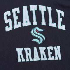 Seattle Kraken Mitchell & Ness Legendary Slub T-Shirt - Deep Sea Blue | NHL Clearance