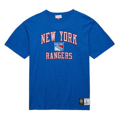 New York Rangers Mitchell & Ness Legendary Slub T-Shirt - Blue | NHL Lifestyle