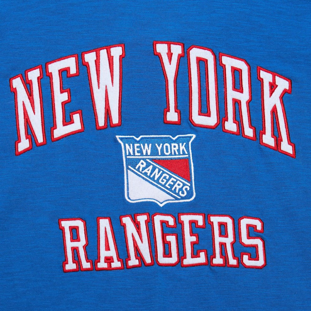 New York Rangers Mitchell & Ness Legendary Slub T-Shirt - Blue | NHL Lifestyle