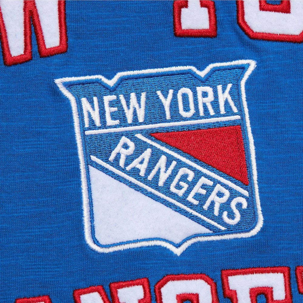 New York Rangers Mitchell & Ness Legendary Slub T-Shirt - Blue | NHL Lifestyle