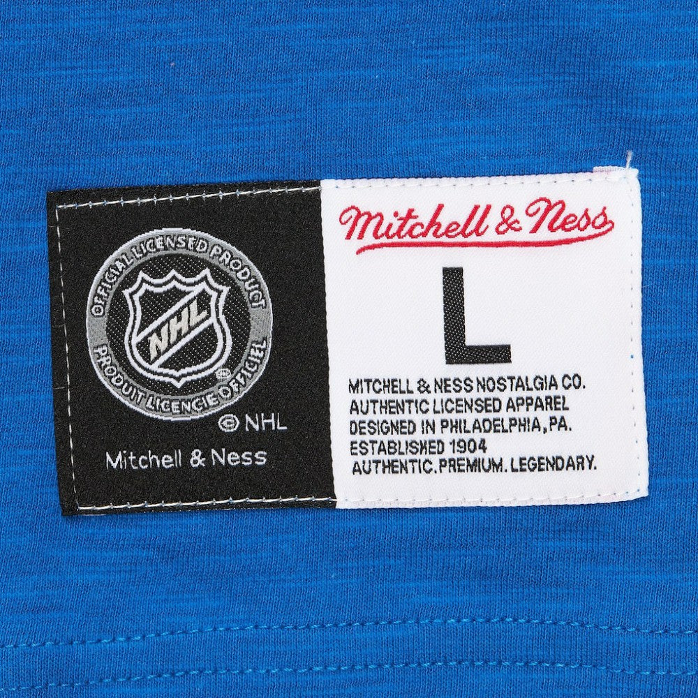 New York Rangers Mitchell & Ness Legendary Slub T-Shirt - Blue | NHL Lifestyle