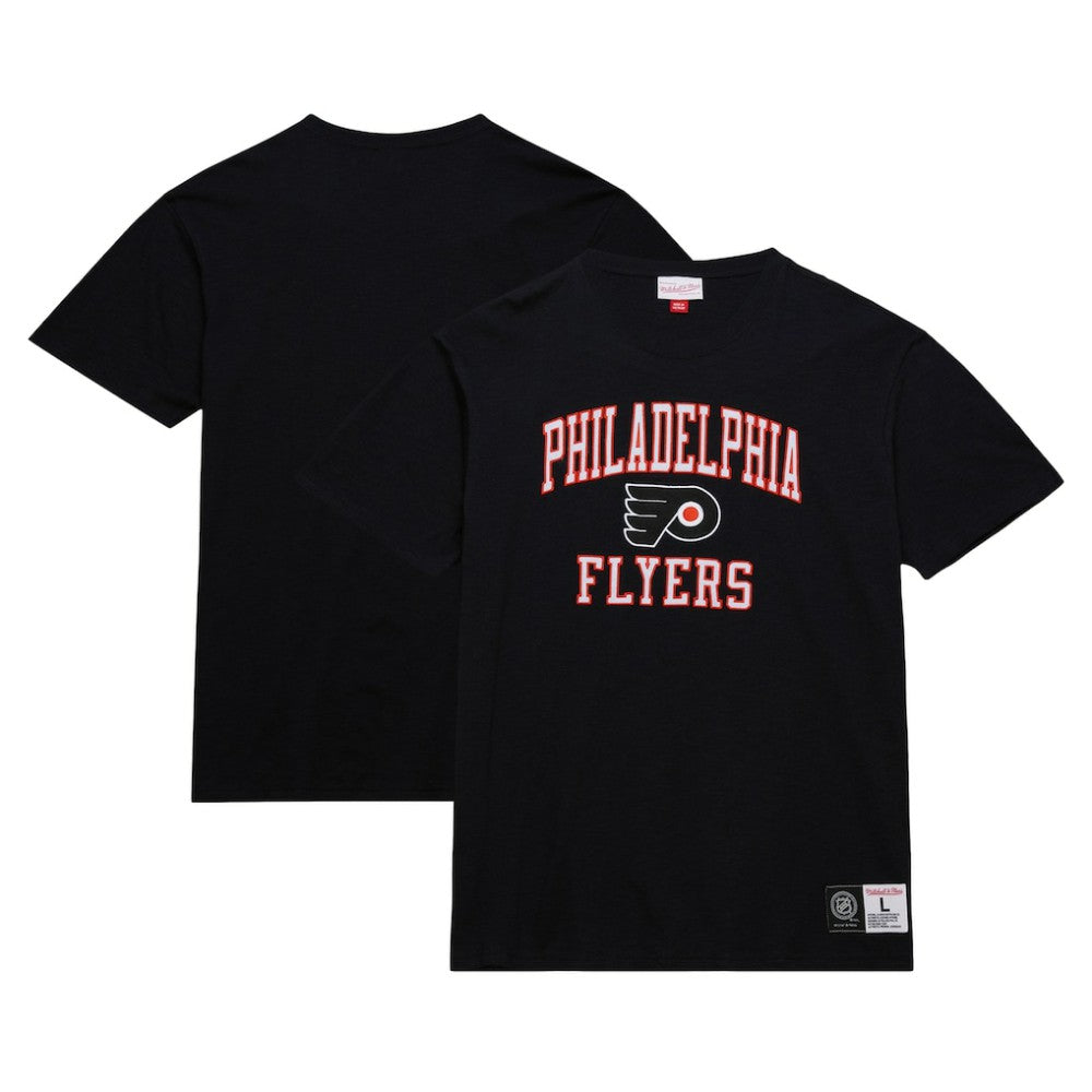 Philadelphia Flyers Mitchell & Ness Legendary Slub T-Shirt - Black | NHL Lifestyle
