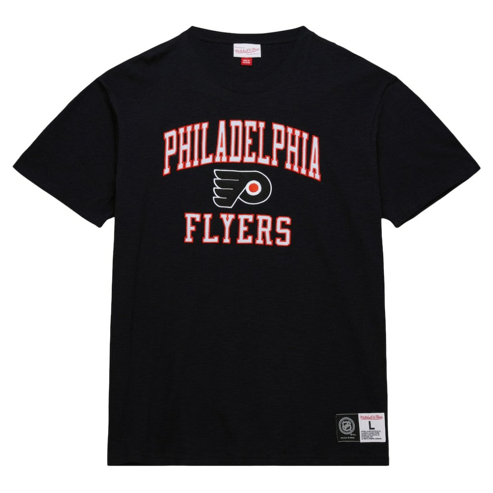 Philadelphia Flyers Mitchell & Ness Legendary Slub T-Shirt - Black | NHL Lifestyle