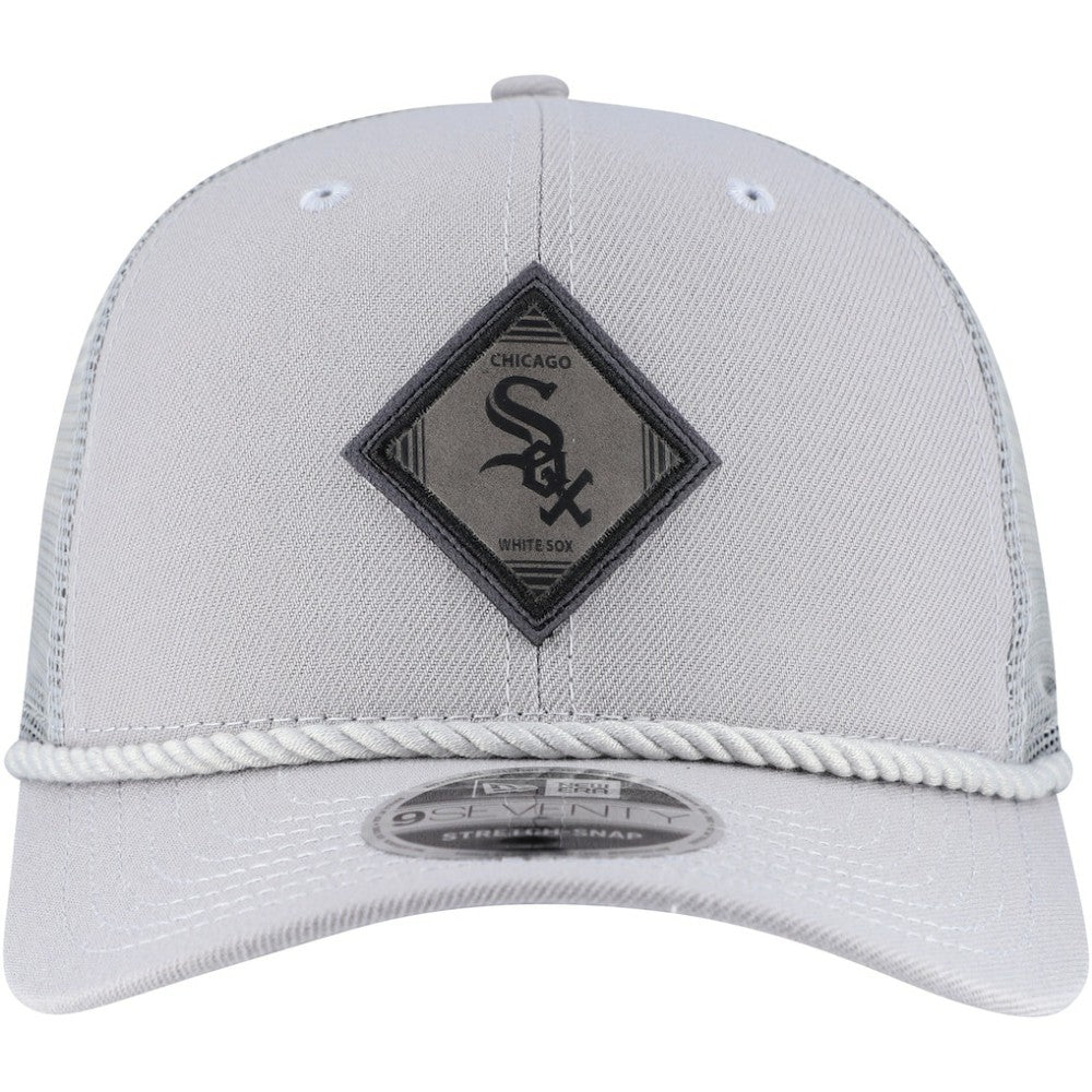 Chicago White Sox New Era Logo 9SEVENTY Stretch-Snap Adjustable Hat for sale