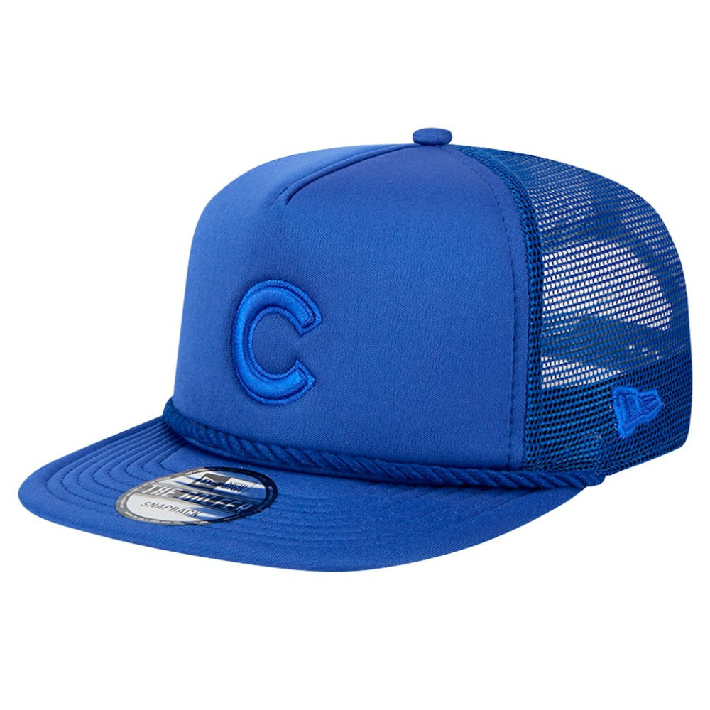 Chicago Cubs New Era Tone Foam Meshback Golfer Snapback Hat Sale