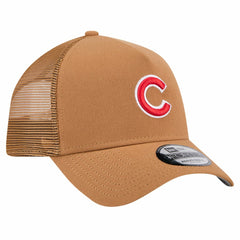 Chicago Cubs New Era A-Frame Trucker 9FORTY Adjustable Hat Online