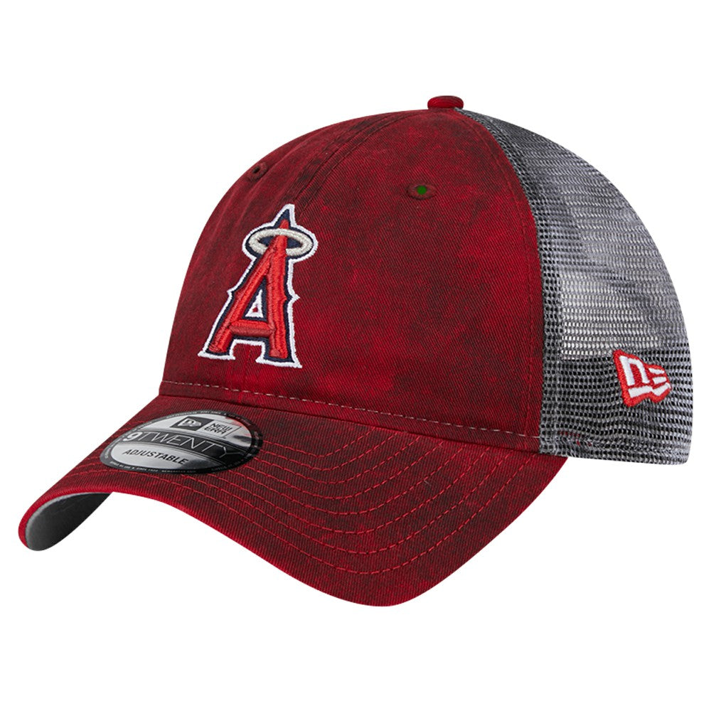 Los Angeles Angels New Era Team Slick Trucker 9TWENTY Adjustable Hat for sale