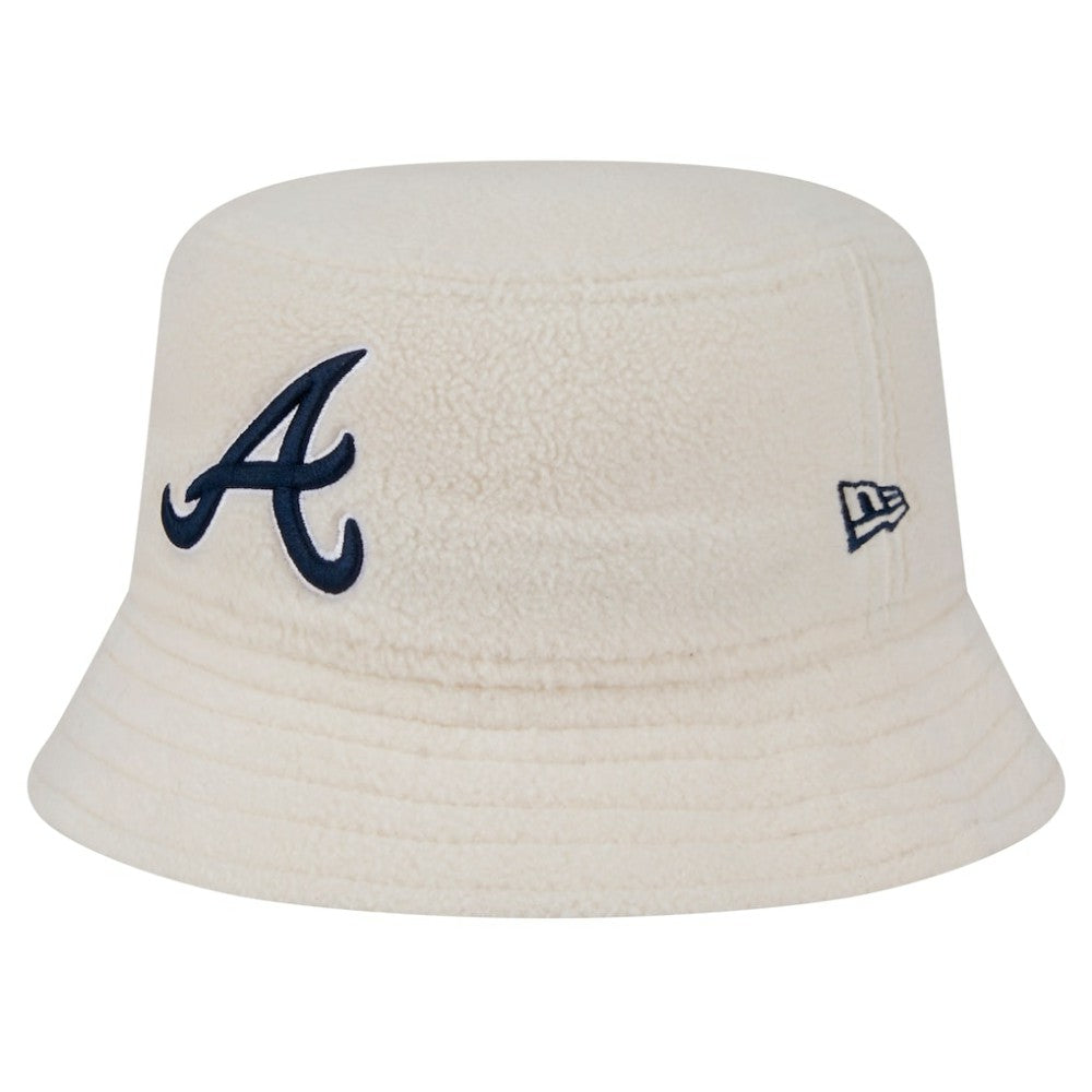 Atlanta Braves New Era Women's Chrome Cozy Bucket Hat Sale