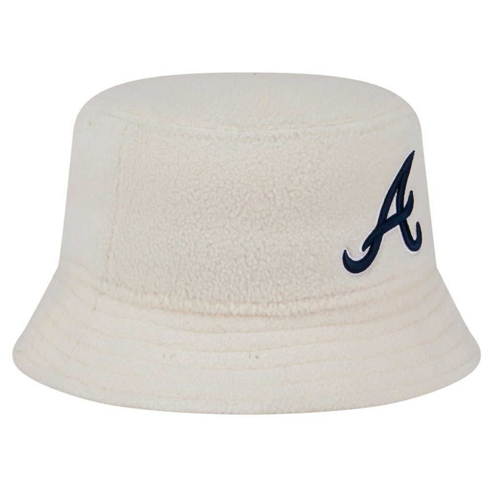 Atlanta Braves New Era Women's Chrome Cozy Bucket Hat Sale