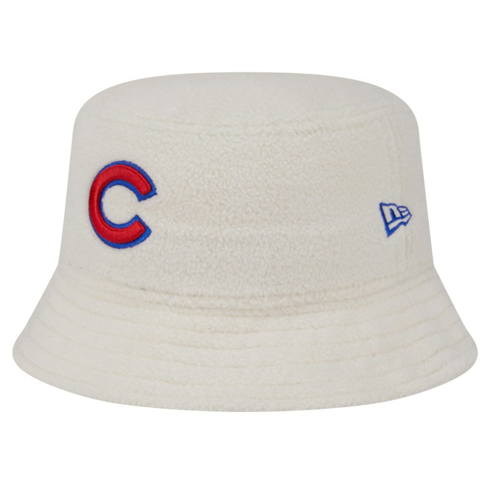 Chicago Cubs New Era Women's Chrome Cozy Bucket Hat Sale