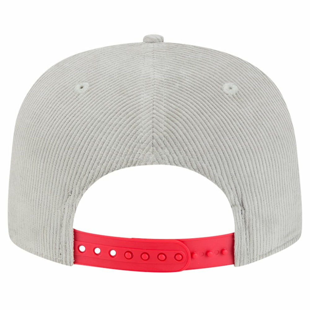 New Era Chicago Cubs Gray Corduroy Golfer Snapback Hat Online