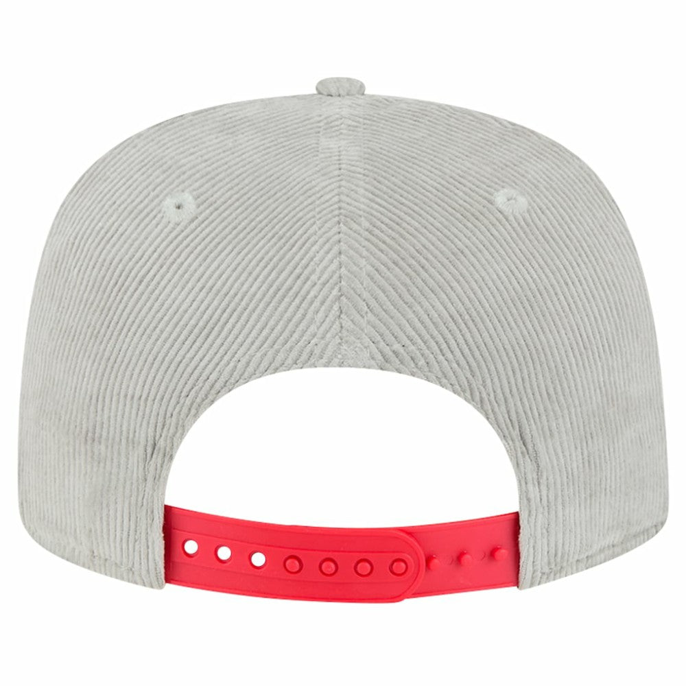 New Era Boston Red Sox Gray Corduroy Golfer Snapback Hat Discount