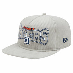 New Era Detroit Tigers Gray Corduroy Golfer Snapback Hat Outlet