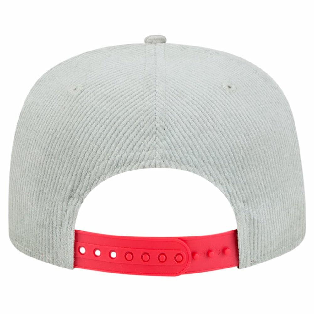 New Era Washington Nationals Gray Corduroy Golfer Snapback Hat Outlet