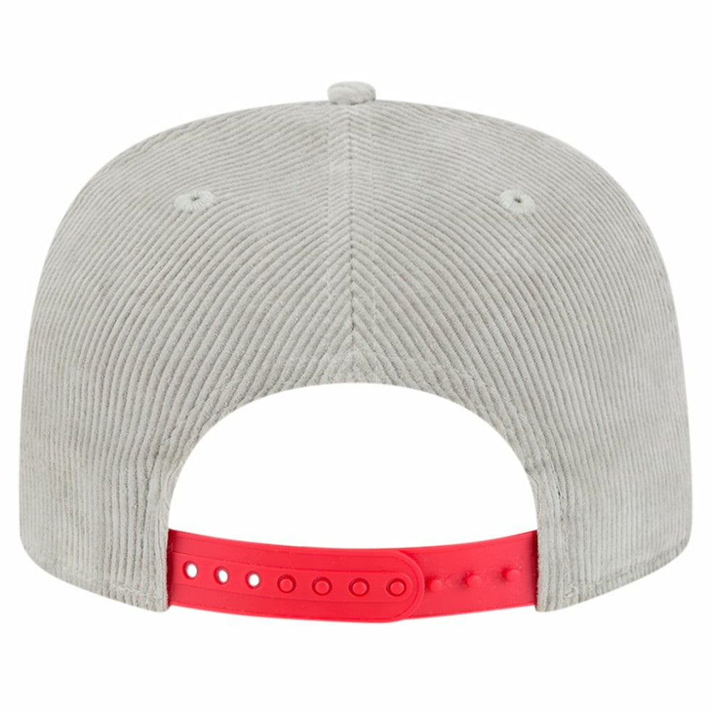 New Era St. Louis Cardinals Gray Corduroy Golfer Snapback Hat Outlet