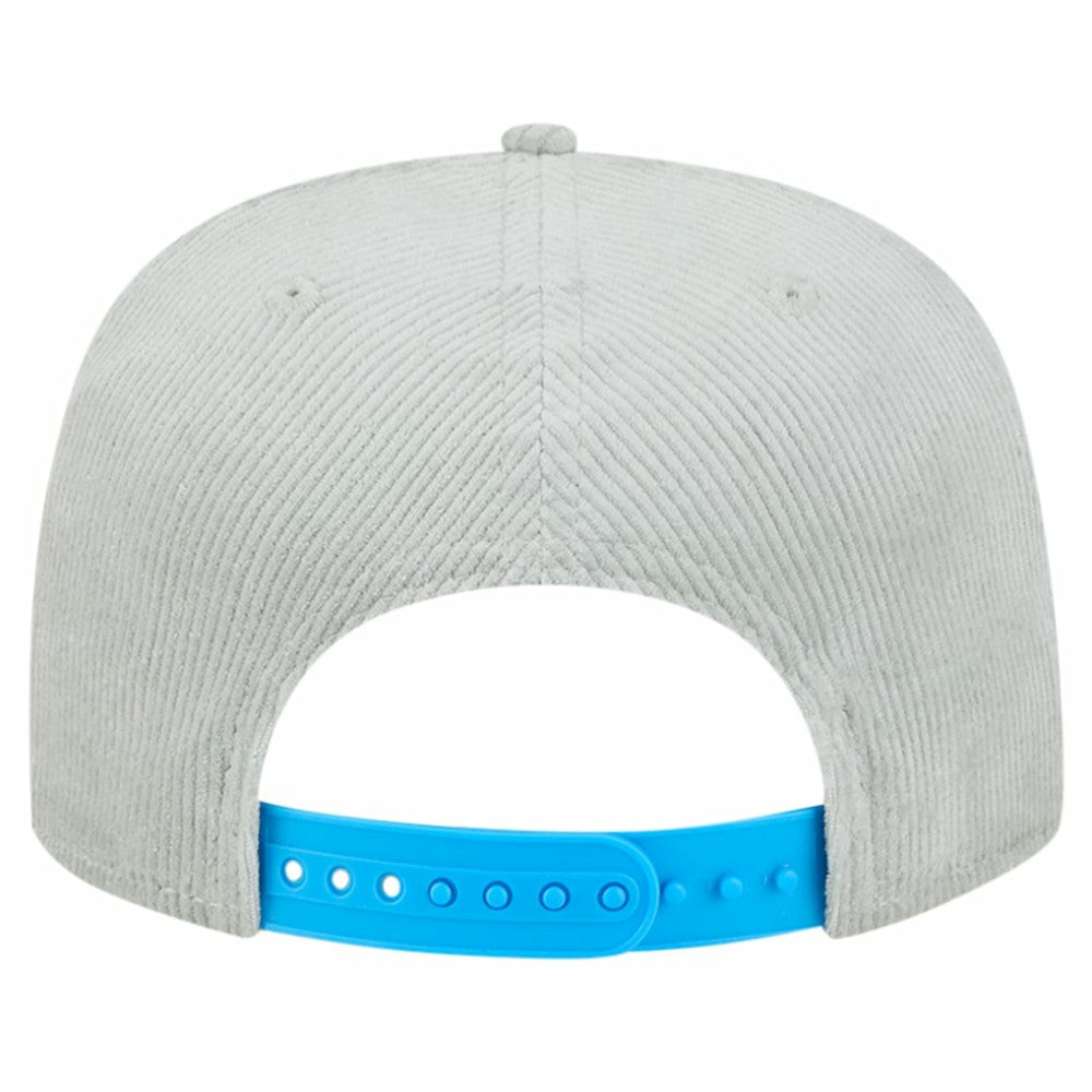 New Era Tampa Bay Rays Gray Corduroy Golfer Snapback Hat for sale