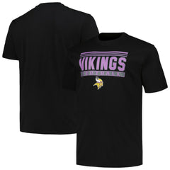 Minnesota Vikings Big & Tall Pop T-Shirt - Black - Fanatics