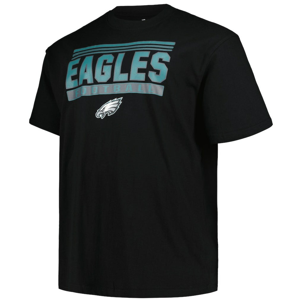 Philadelphia Eagles Big & Tall Pop T-Shirt - Black - Fanatics